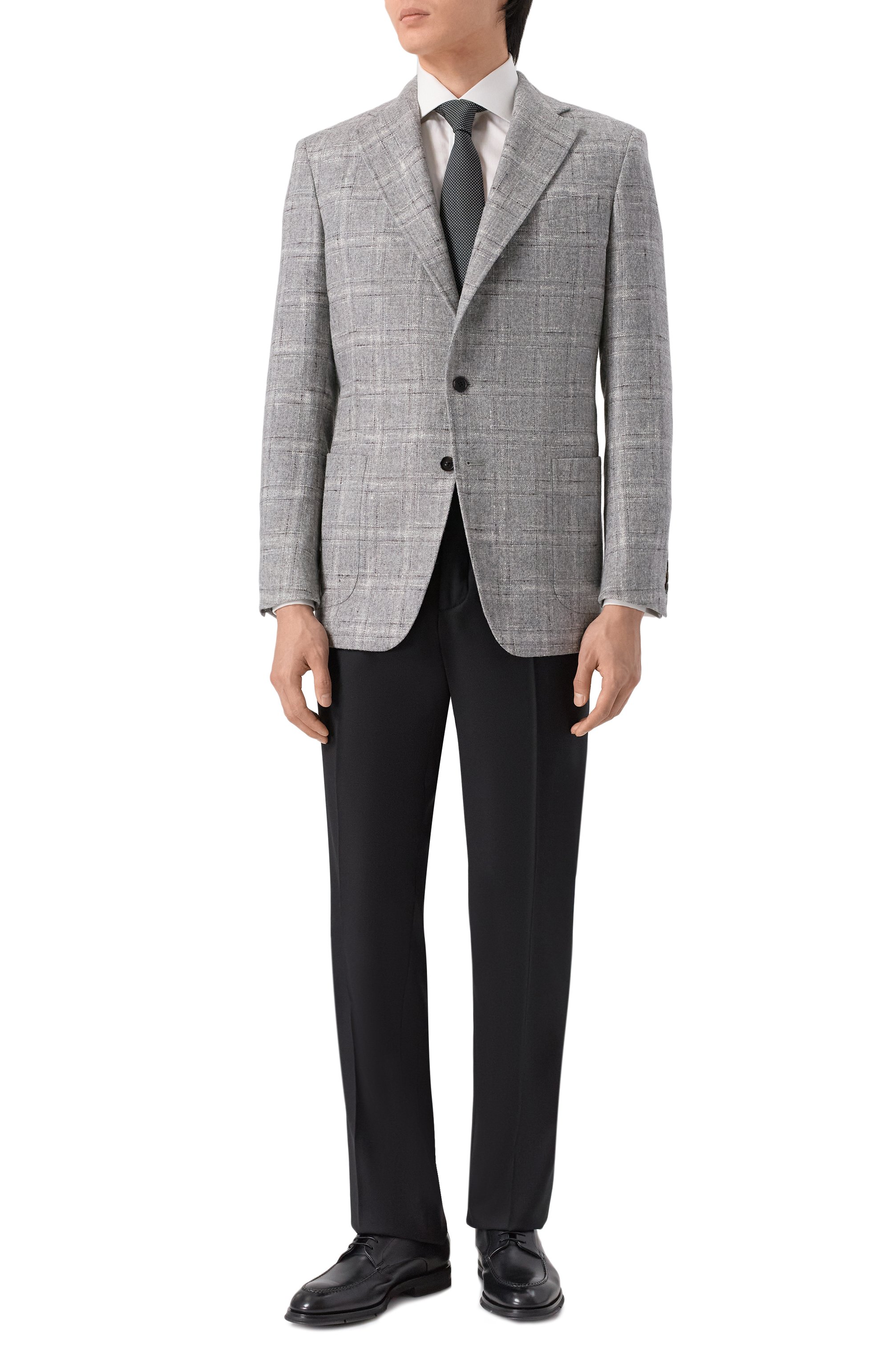 Шерстяной пиджак ZILLI, арт. P2T00AM093043001Q, фото 3