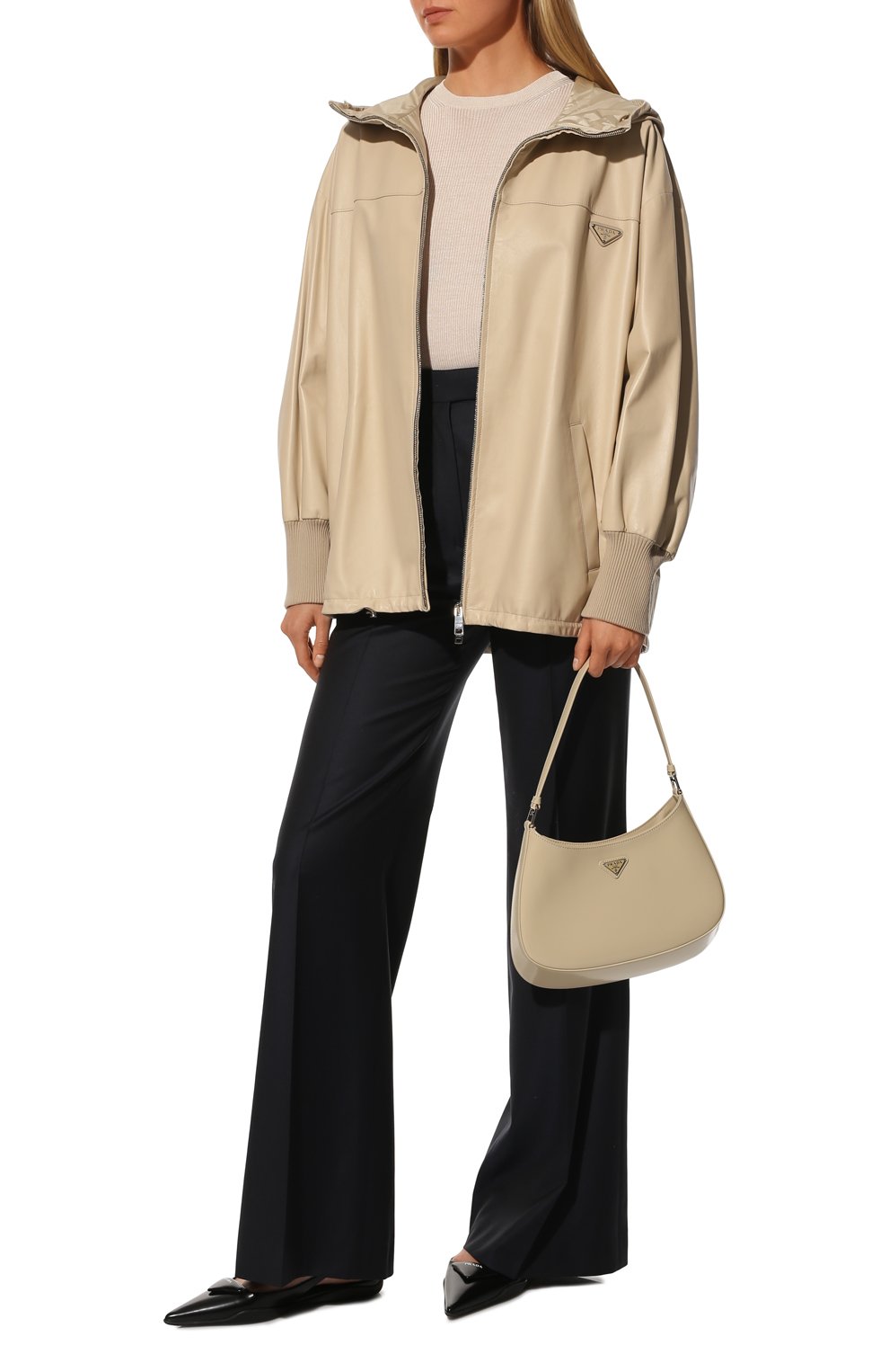 Кожаная куртка PRADA, арт. 58A095-1WDV-F0507, фото 2