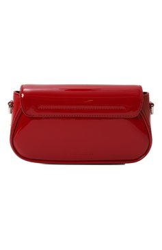 Женская сумка the clover MARC JACOBS (THE) красного цвета, арт. 2F4HCR026H04 | Фото 6 (Материал сплава: Проставлено; Размер: small; Ремень/цепочка: На ремешке; Материал: Натуральная кожа; Драгоценные камни: Проставлено)