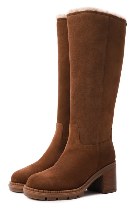 Женские замшевые сапоги CASADEI, арт. 1S392A0811/C2884