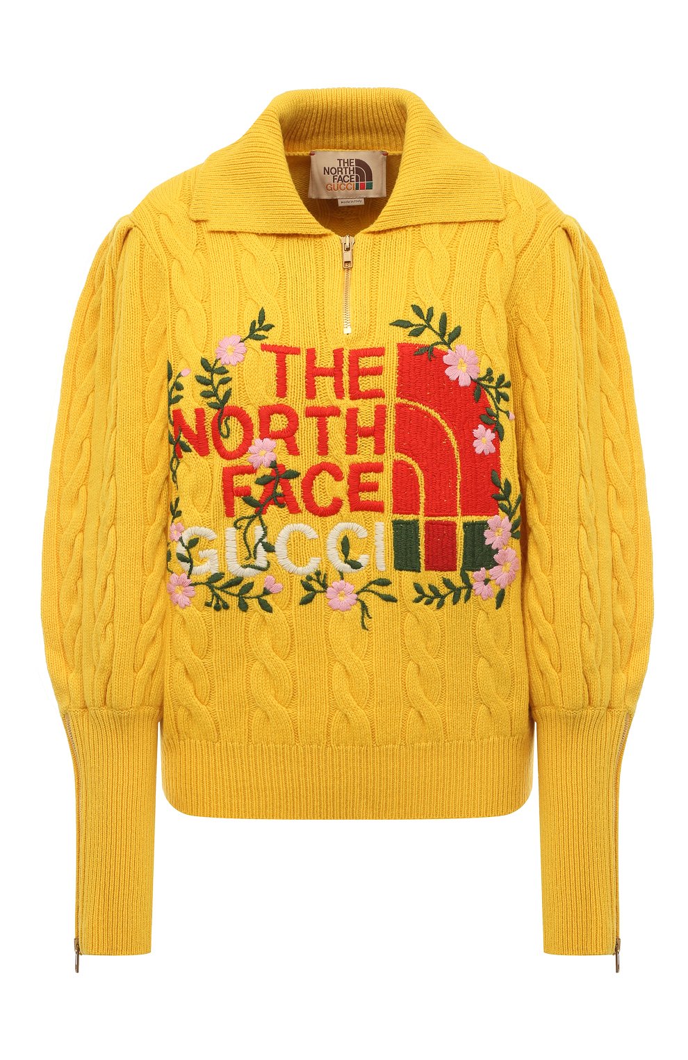 Шерстяной свитер the north face x gucci GUCCI, арт. 671687 XKB2A, фото 1