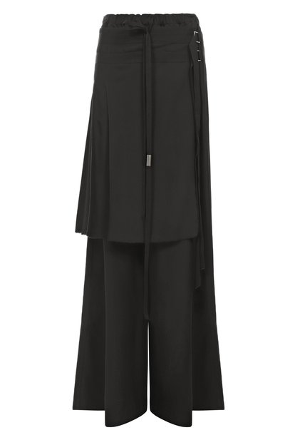 Женские брюки из вискозы и шерсти ANN DEMEULEMEESTER, арт. B0013605/FA556