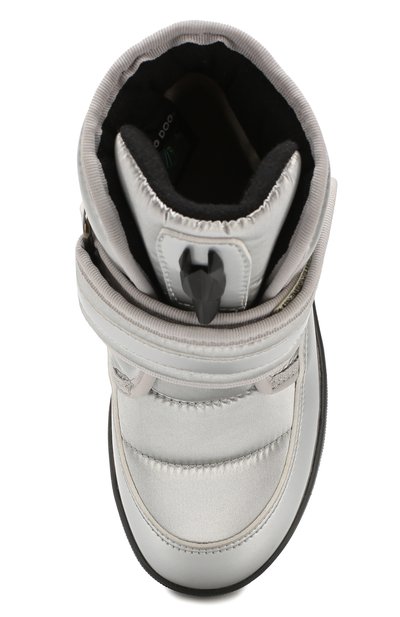 Утепленные ботинки JOG DOG серебряного цвета по цене 17750 руб., арт. 13024R/ZAFFIR0 FLASH/29-35, фото 4 Утепленные ботинки JOG DOG, арт. 13024R/ZAFFIR0 FLASH/29-35, фото 4