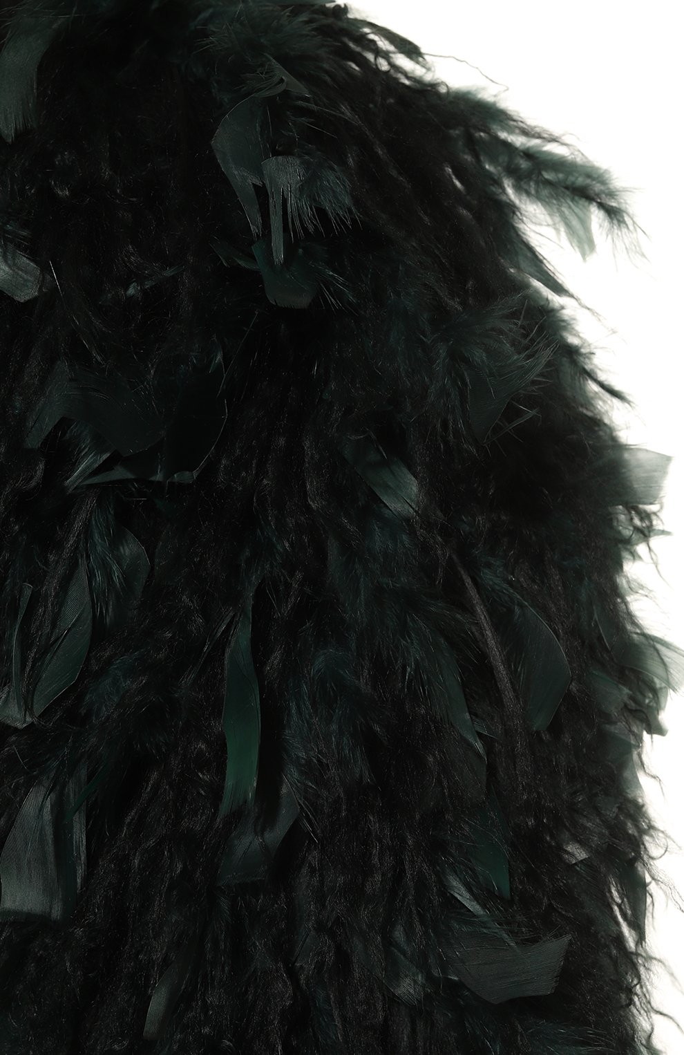 Меховая накидка с отделкой перьями RALPH LAUREN, арт. 940/IQC66/RQC66, фото 5