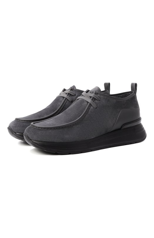Замшевые ботинки Stefano Ricci UZ26EG4245/SDWY Серый UZ26EG4245/SDWY