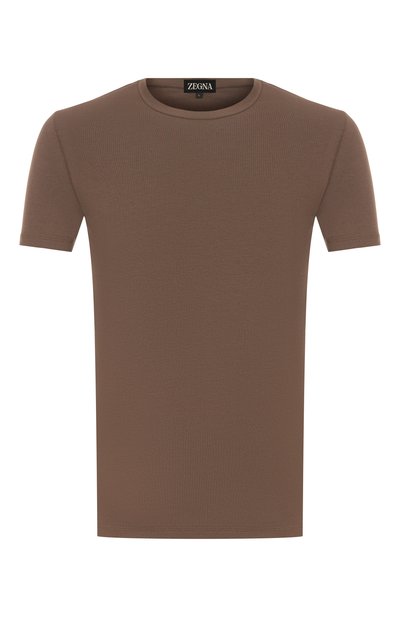 Мужская хлопковая футболка ZEGNA, арт. N3M20/180