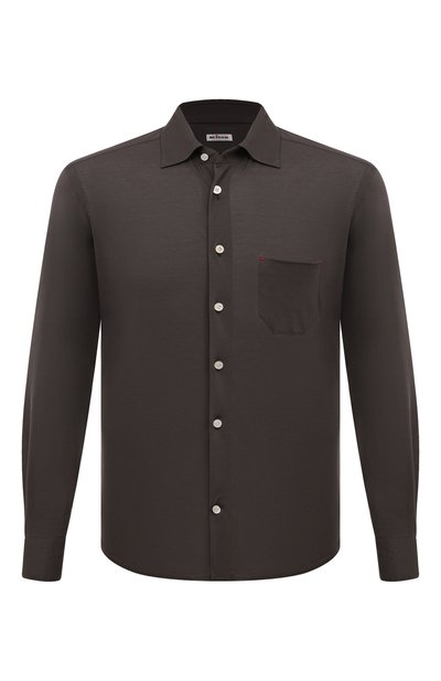Мужская хлопковая рубашка KITON, арт. UMCNERH08837