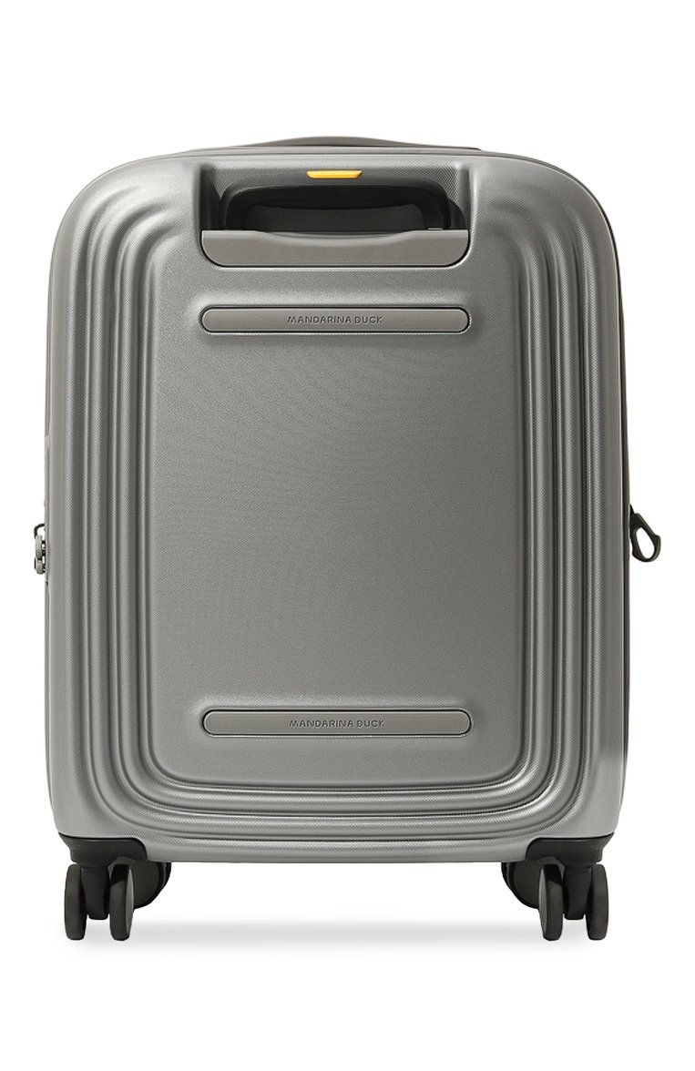 Женский чемодан logoduck+ expandable cabin MANDARINA DUCK серебряного цвета, арт. SZV54-466 | Фото 5 (Региональные ограничения белый список (Axapta Mercury): Не проставлено; Размер: large; Материал: Пластик)