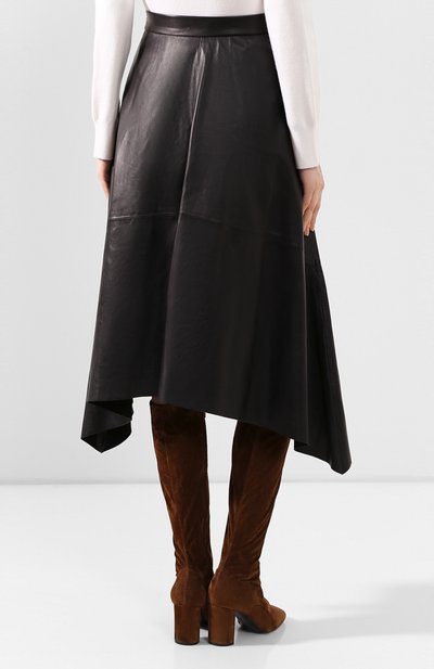 Кожаная юбка BRUNELLO CUCINELLI, арт. M0TANG2911, фото 4