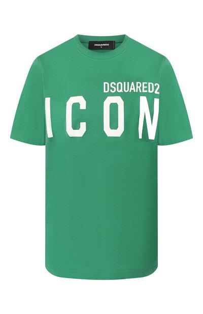 Женская хлопковая футболка DSQUARED2, арт. S80GC0001/S23009