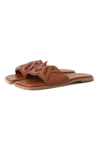 Женские кожаные шлепанцы VIC MATIE, арт. 1G3770D_G42G200315