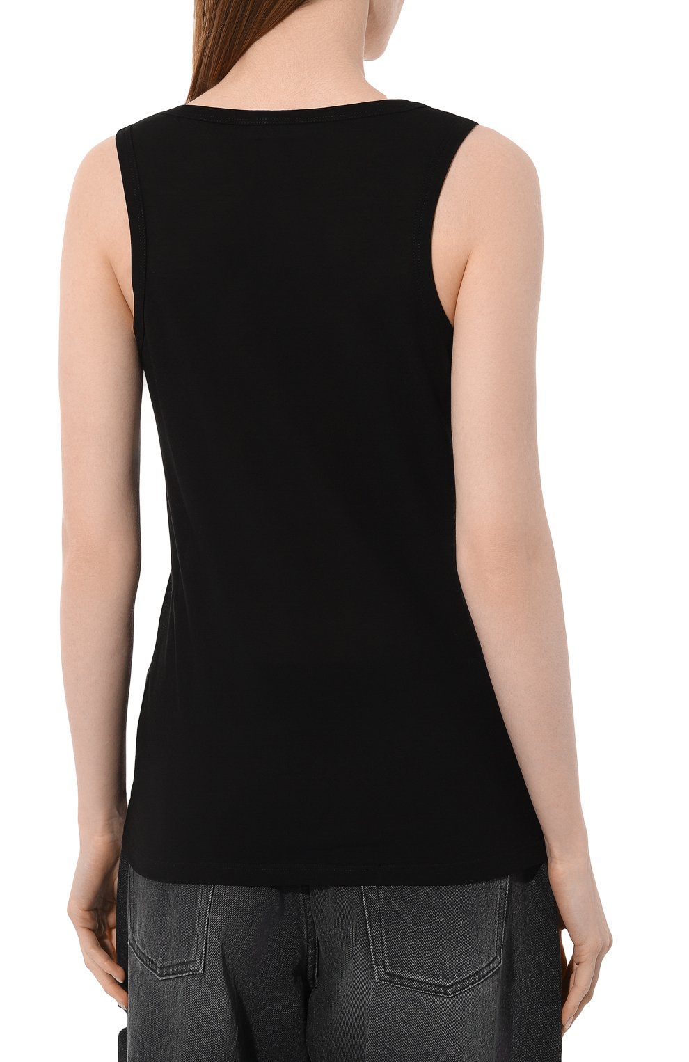 Хлопковая майка JIL SANDER, арт. J40NL0105/J45031, фото 4