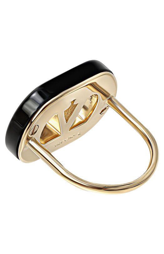 Кольцо Ovalette Valentino 6W2J0Y55DHC Чёрный  6W2J0Y55DHC Фото 3
