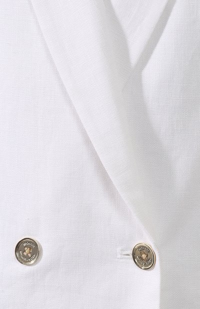 Льняной жакет MICHAEL MICHAEL KORS, арт. MU91EVUA19, фото 5