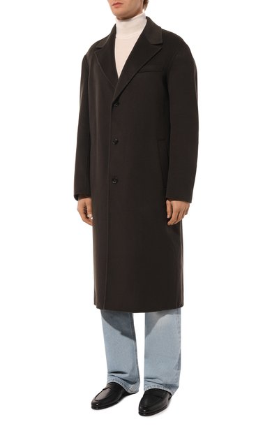 Пальто из шерсти и шелка NANUSHKA, арт. NM24PFJK01197, фото 3