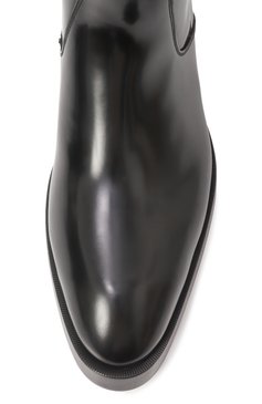 Мужские кожаные сапоги dalton BOTTEGA VENETA черного цвета, арт. 806442 V3NS0 | Фото 6 (Подошва: Плоская; Каблук высота: Высокий; Драгоценные камни: Проставлено; Материал внешний: Натуральная кожа; Материал сплава: Проставлено; Материал утеплителя: Без утеплителя; Мужское Кросс-КТ: Сапоги-обувь)