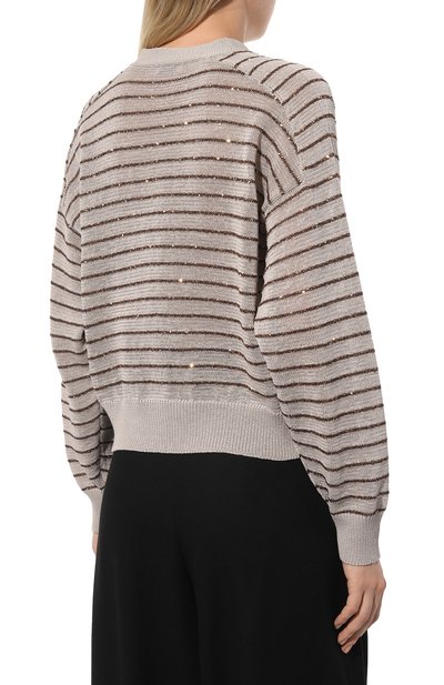 Хлопковый кардиган BRUNELLO CUCINELLI, арт. M7876B1330, фото 4