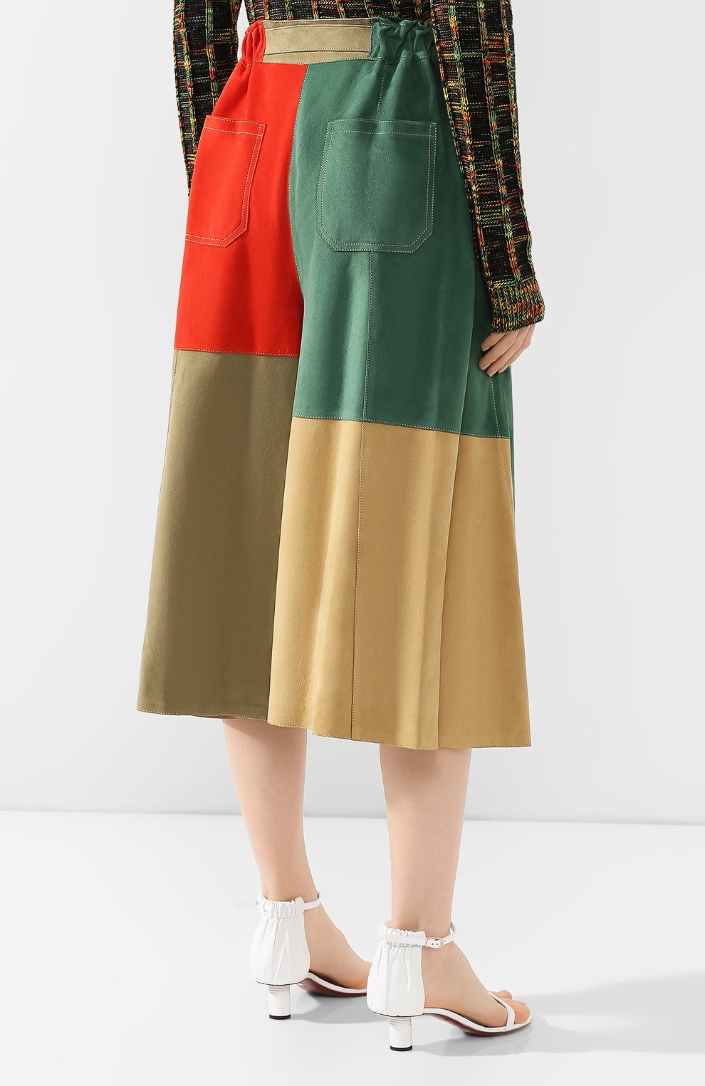 Кожаные брюки LOEWE, арт. D11925968F, фото 4