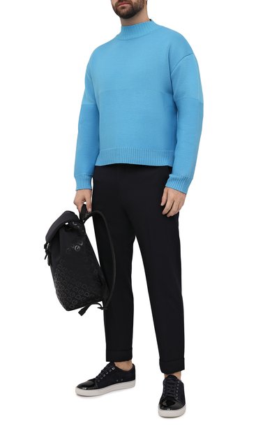 Замшевые кеды LANVIN, арт. FM-SKDBB1-VBAL-P15, фото 2