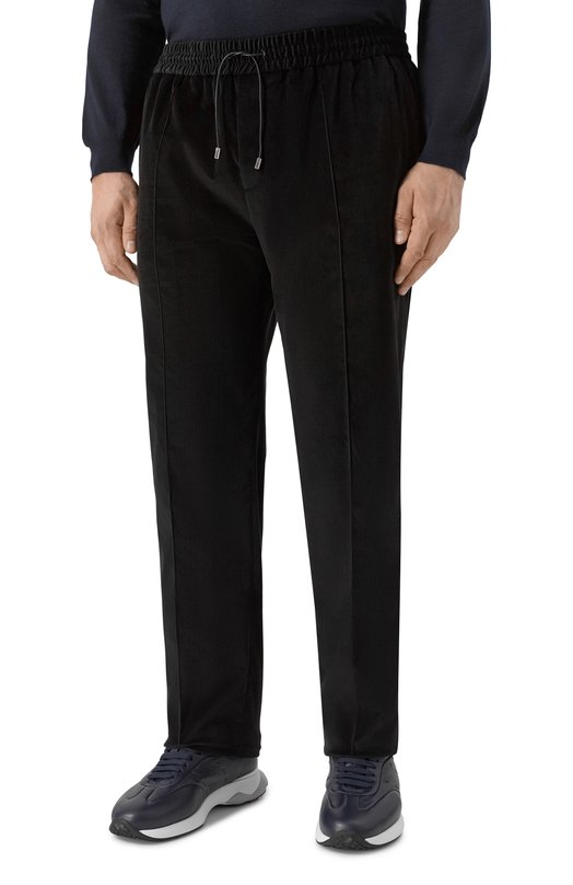 Вельветовые брюки Zilli CPA00FM013152010U_001 Чёрный  CPA00FM013152010U_001 Фото 3