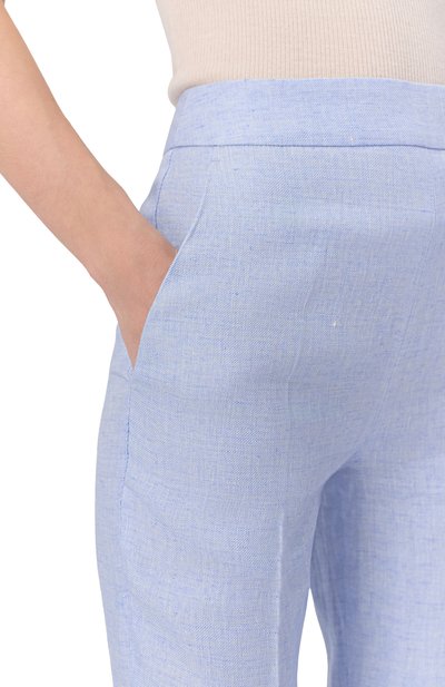 Льняные брюки AGNONA, арт. T70218/U3014, фото 5