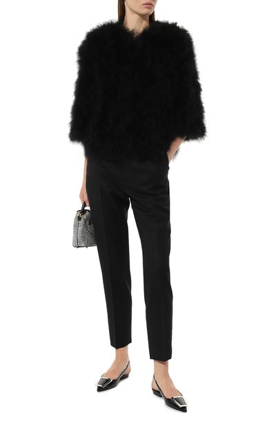 Кожаные балетки maxine SAINT LAURENT, арт. 699519, фото 2