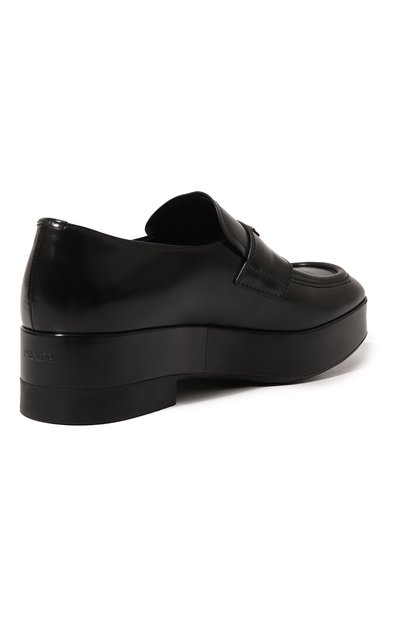 Кожаные лоферы PRADA, арт. 2DG118-LVN-F0002-X021, фото 5
