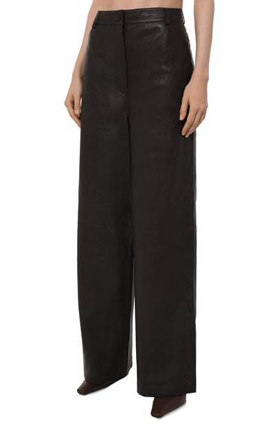 Кожаные брюки YVES SALOMON, арт. 25WYP202XXAPXX, фото 3