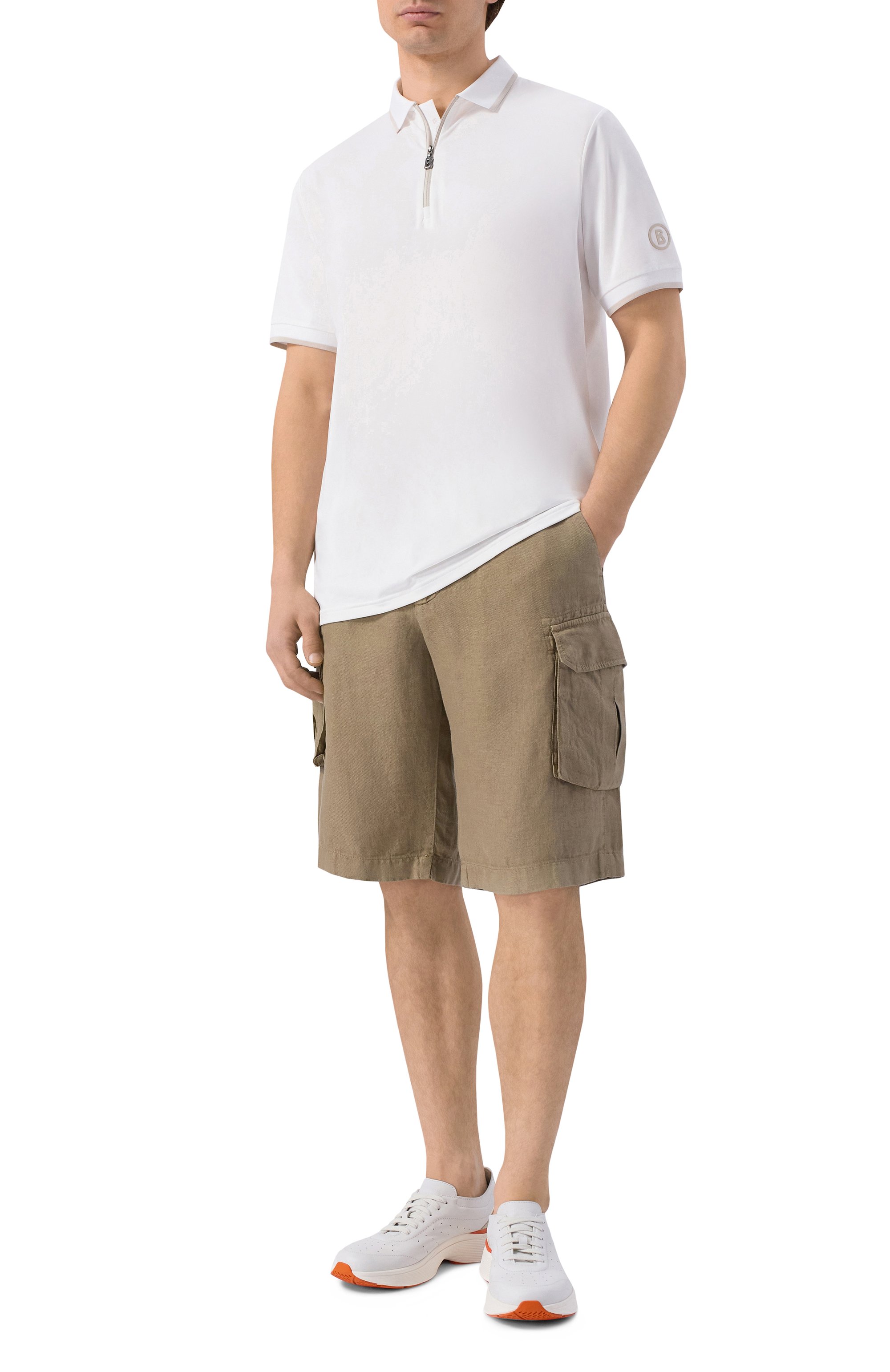 Льняные шорты JACOB COHEN, арт. JUR_NR019 001 T891A T0, фото 2