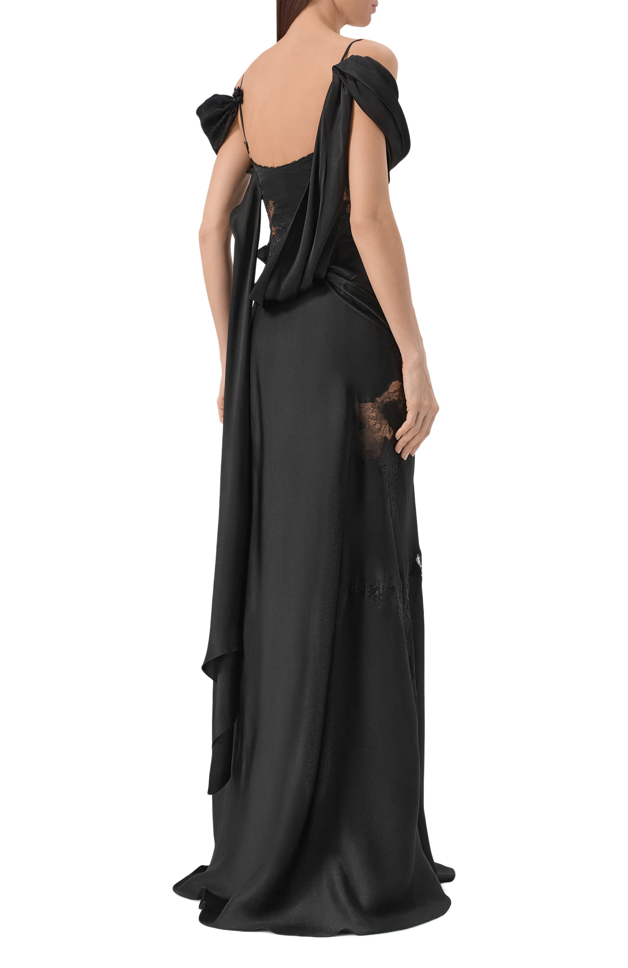 Атласное платье DANIIL ANTSIFEROV, арт. DA_3175B, фото 3