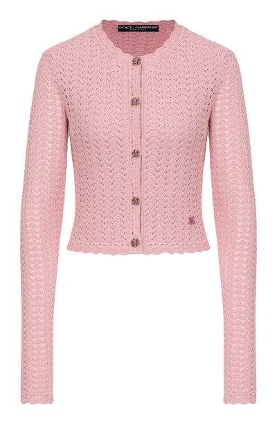 Женский кардиган из вискозы DOLCE & GABBANA, арт. FXVC9Z/JGMG7