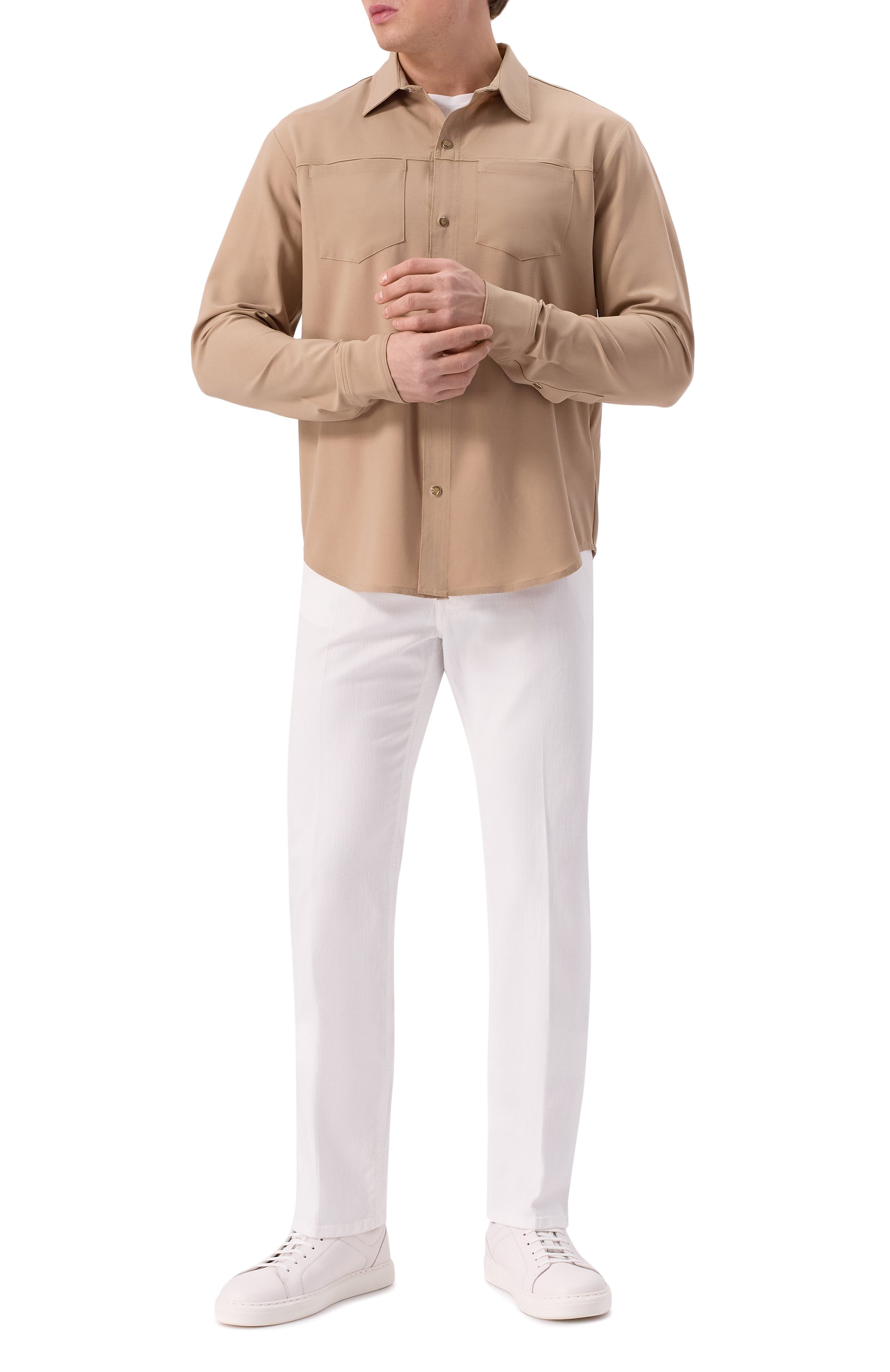 Шерстяная рубашка MARCO PESCAROLO, арт. ZEUS/5116/56, фото 2