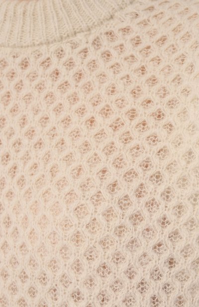 Шерстяной свитер ANTONELLI FIRENZE кремового цвета по цене 69950 руб., арт. 41368M/01891, фото 5 Шерстяной свитер ANTONELLI FIRENZE, арт. 41368M/01891, фото 5