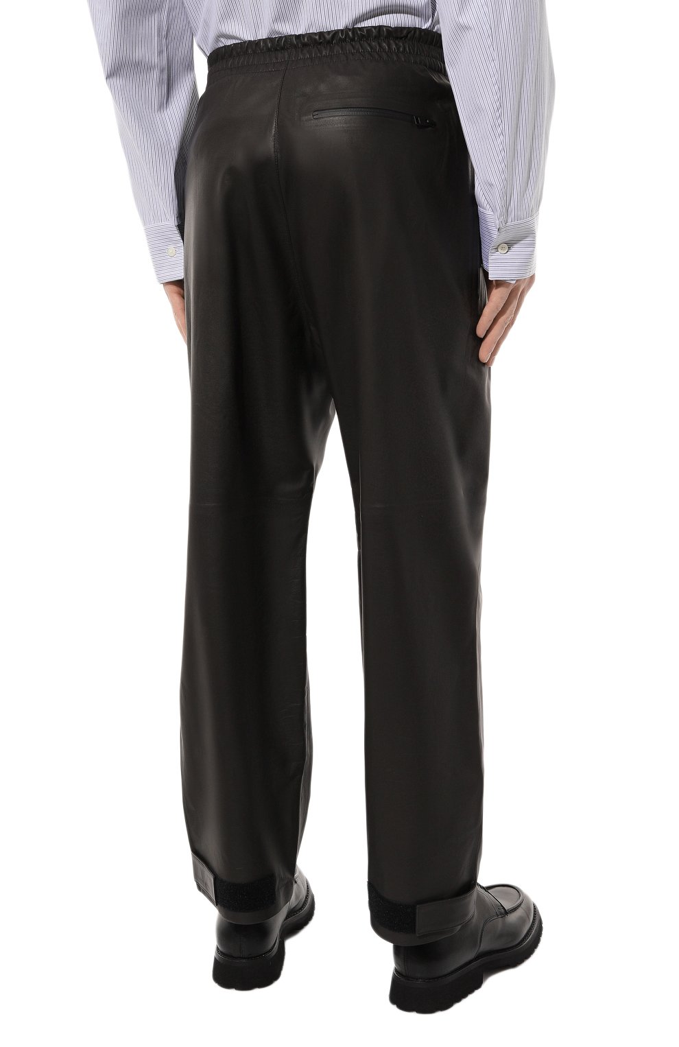 Кожаные брюки BOTTEGA VENETA, арт. 633448/VKVL0, фото 4