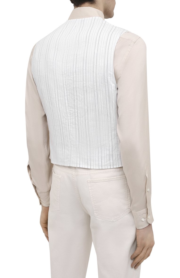 Льняной жилет GIORGIO ARMANI, арт. 1SGGK024/T02JV, фото 4