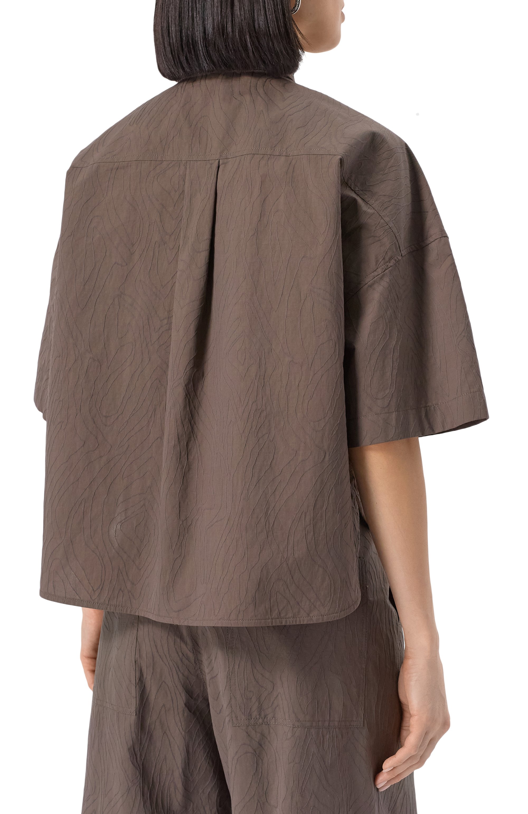 Хлопковая рубашка BRUNELLO CUCINELLI, арт. MQ994HH206, фото 4