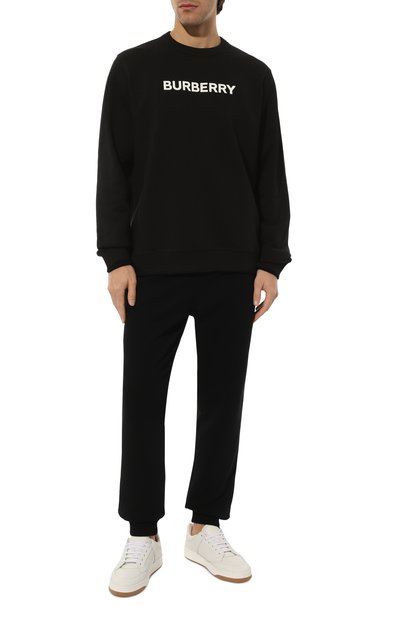 Хлопковый свитшот BURBERRY, арт. 8096359, фото 2