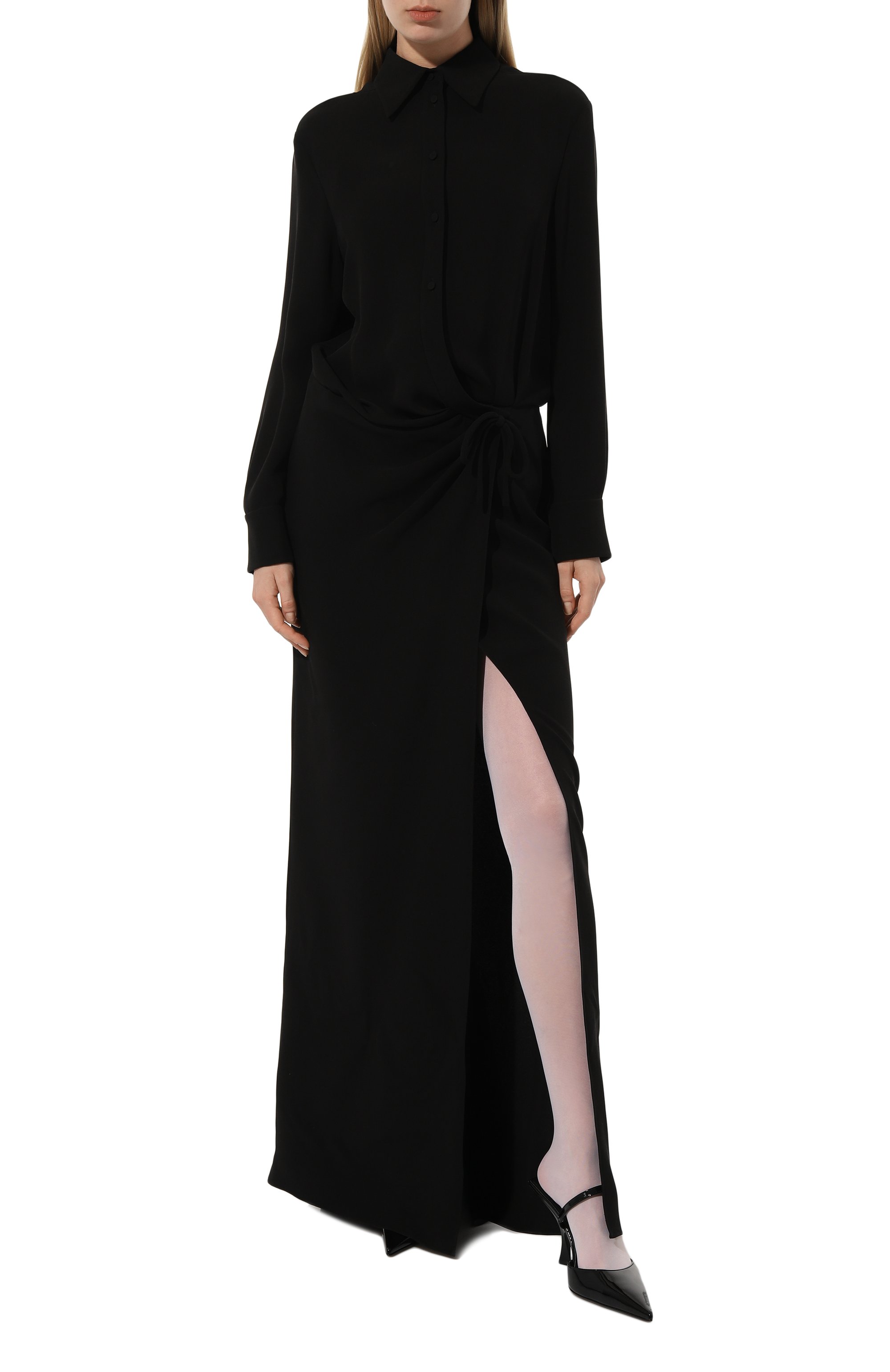 Шелковое платье VALENTINO, арт. 3B3VDG451MM, фото 2