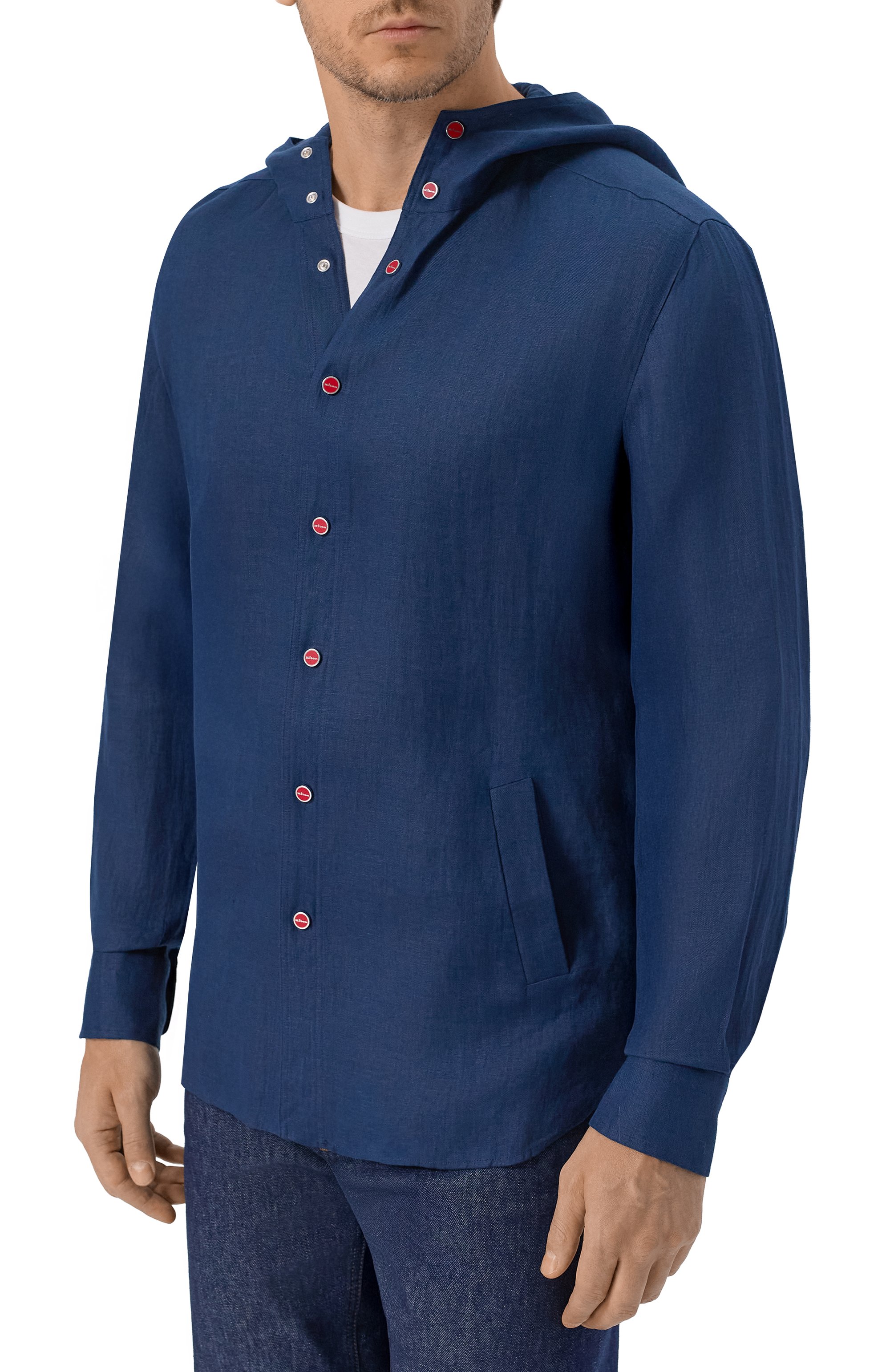 Льняная рубашка KITON, арт. UMCMARH0928610, фото 3