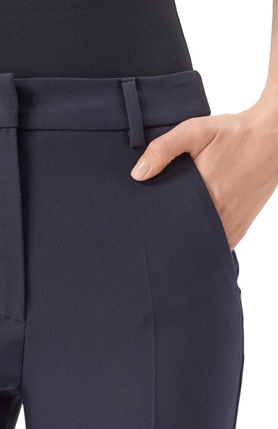 Брюки WEEKEND MAX MARA синего цвета по цене 22050 руб., арт. RANA, фото 5 Брюки WEEKEND MAX MARA, арт. RANA, фото 5