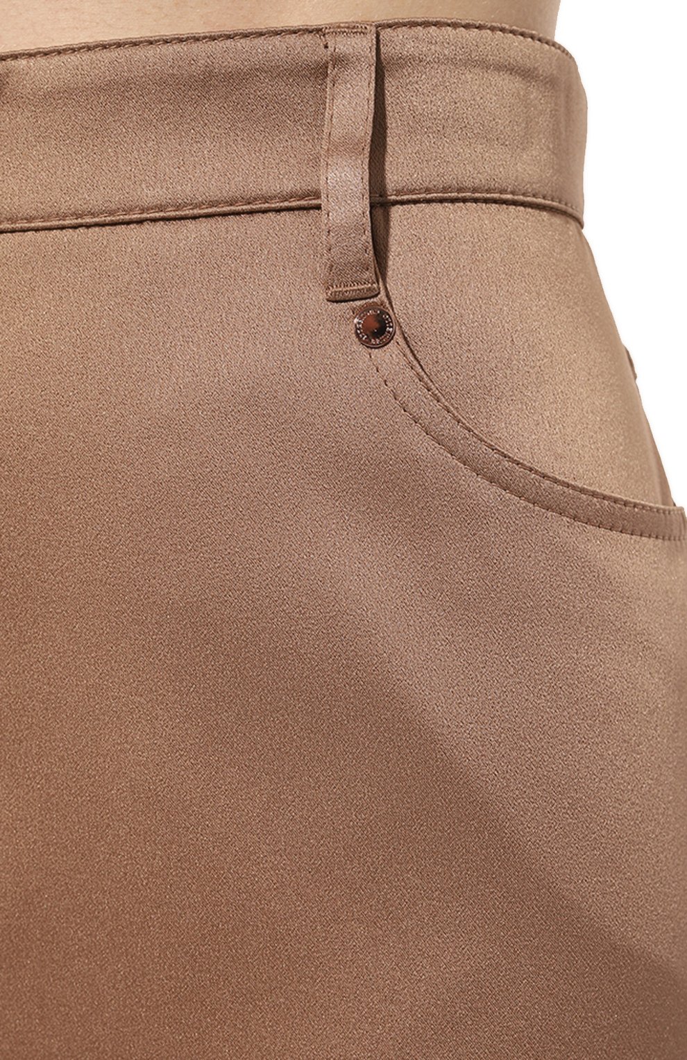 Юбка BRUNELLO CUCINELLI светло-коричневого цвета по цене 154000 руб., арт. MPH38G3419, фото 5 Юбка BRUNELLO CUCINELLI, арт. MPH38G3419, фото 5