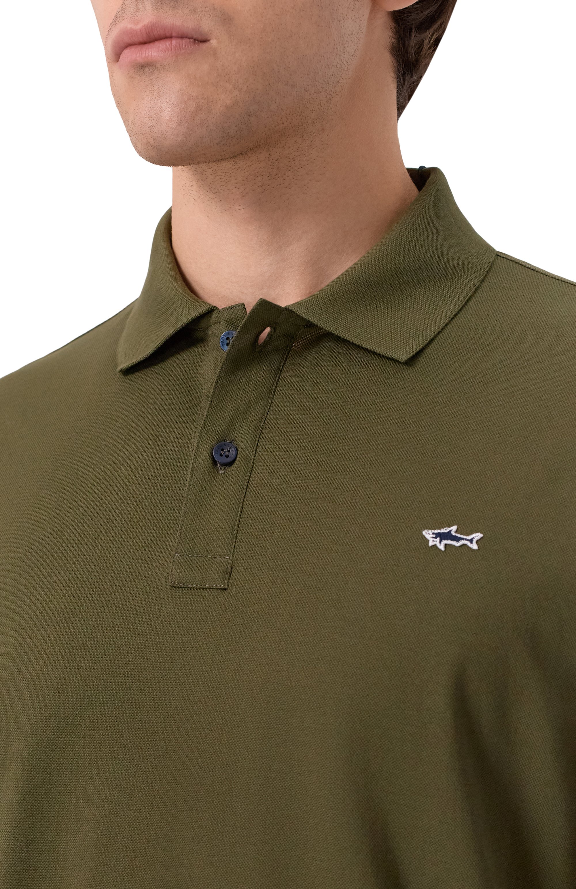 Хлопковое поло PAUL&SHARK, арт. 99311003, фото 5