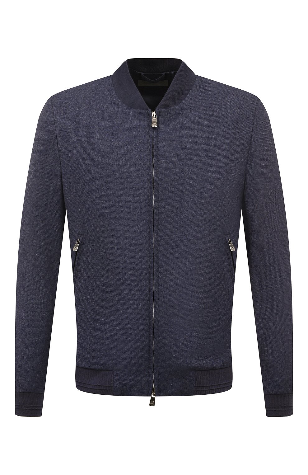 Бомбер из шелка и шерсти CORNELIANI, арт. 93L588-9318264, фото 1