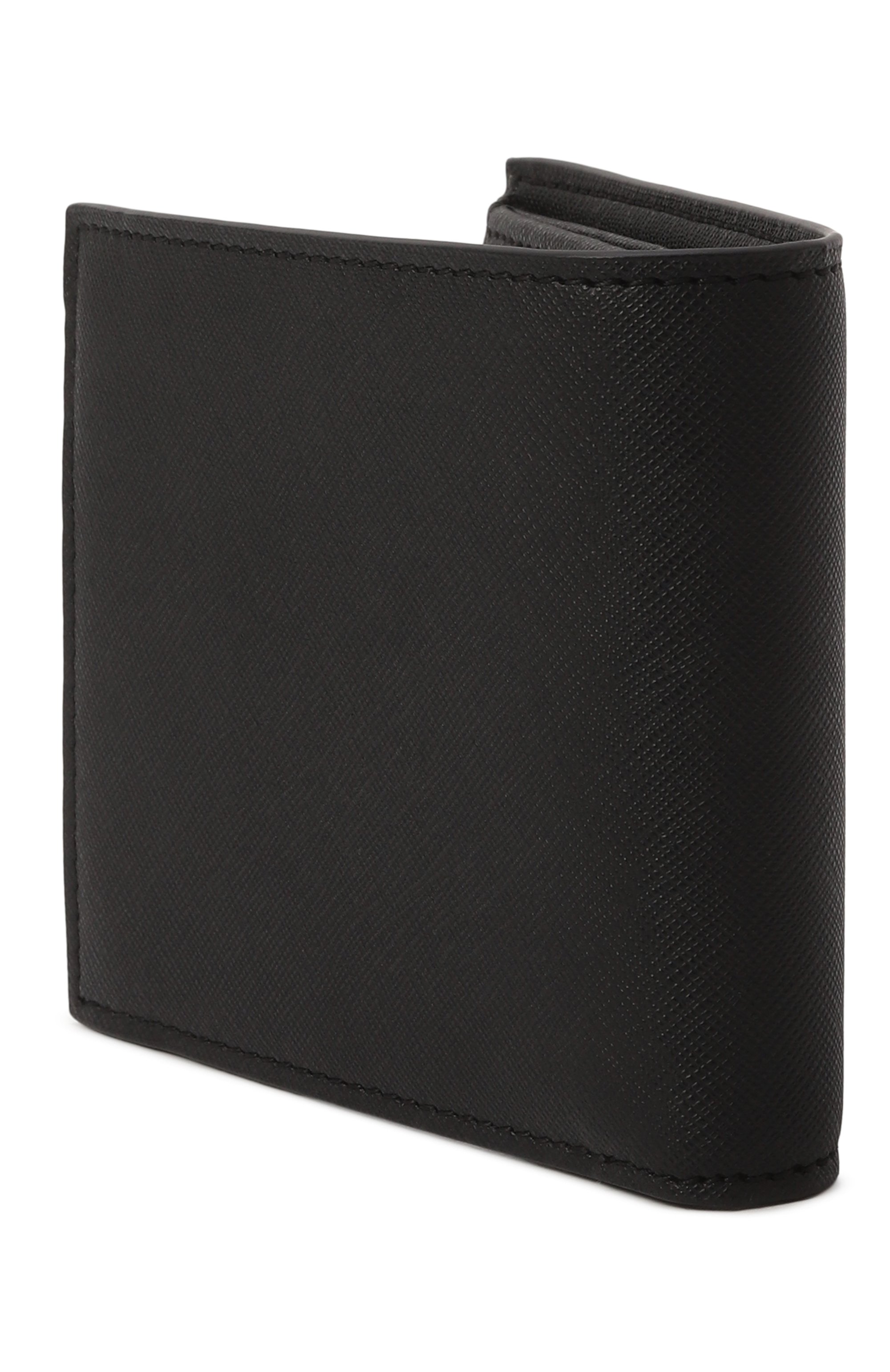 Кожаное портмоне BOSS черного цвета по цене 18000 руб., арт. 50536727, фото 2 Кожаное портмоне BOSS, арт. 50536727, фото 2