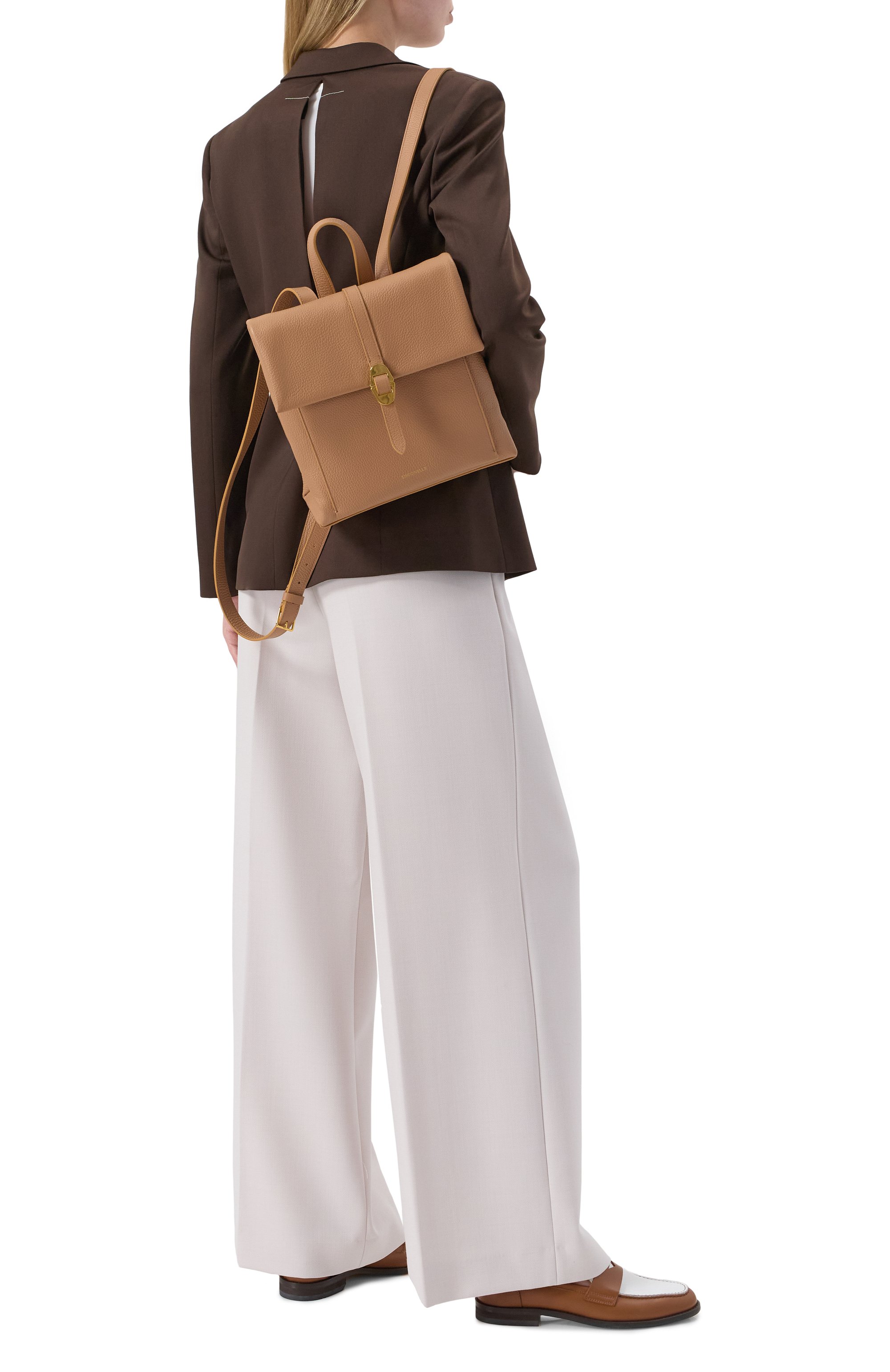 Рюкзак dorian COCCINELLE бежевого цвета по цене 36850 руб., арт. E1RCK140101, фото 7 Рюкзак dorian COCCINELLE, арт. E1RCK140101, фото 7