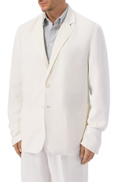 Льняной пиджак INLINUM, арт. JAC0B/TR0PEA, фото 3