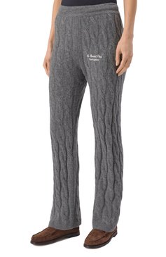 Брюки из кашемира и шерсти sporty & rich x le bristol paris SPORTY AND RICH, арт. PA041517619GY03, фото 3