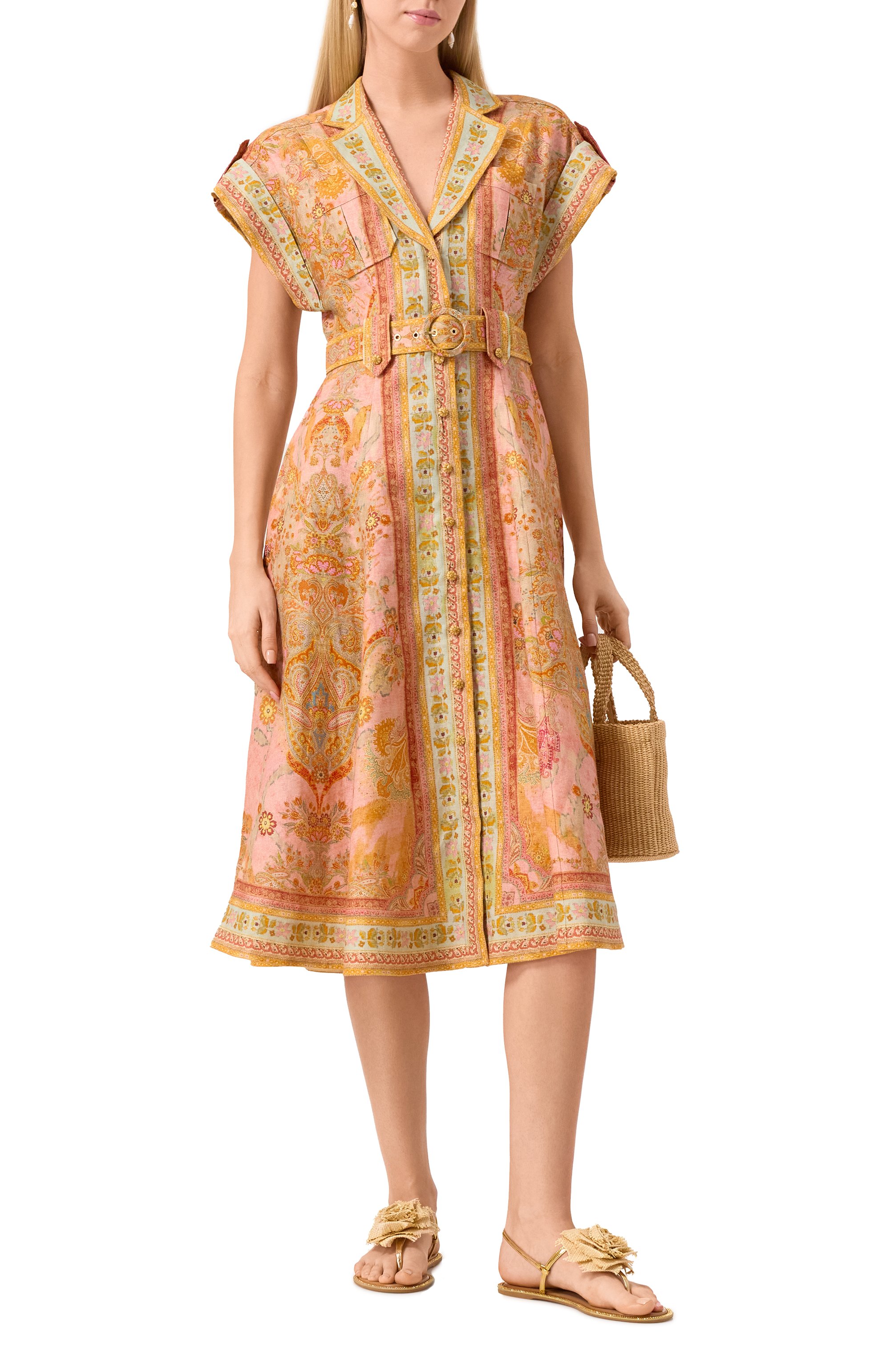 Кожаные сандалии rose LE SILLA, арт. 1214B020MTPPPAN/, фото 2