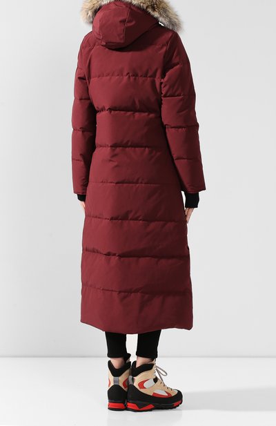 Пуховик mystique CANADA GOOSE бордового цвета по цене 151500 руб., арт. 3035L, фото 4 Пуховик mystique CANADA GOOSE, арт. 3035L, фото 4