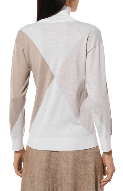 Водолазка из шерсти и шелка KITON, арт. D5872901, фото 4